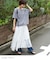 ピグメント加工 ワイド Tシャツ