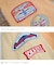 硫化染め ダック × 細コール ワッペン 刺繍 スタンド ジャケット