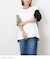 OE天竺 カットソー ロゴプリント ビッグ Tシャツ