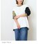 OE天竺 カットソー ロゴプリント ビッグ Tシャツ
