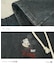 30/10裏毛 パウダー加工 ミッキーデザイン 刺繍 プルオーバーパーカー