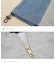 デニム × スウェット ジップアップ パーカー