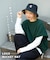 ロゴワッペン付き バケットハット