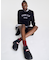 WOMENS IN/OUT PUFFER KNIT BOOT