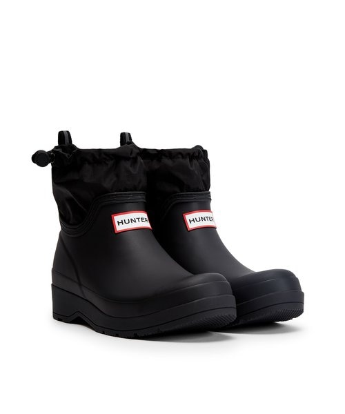 HUNTER プレイショートブーツ 27㎝美品 HUNTER 長靴 レインブーツ ORIGINAL PLAY BOOT SHORT ショート