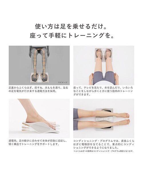 Foot Fit 3 Heat｜シックスパッドストアの通販｜&mall（アンドモール 