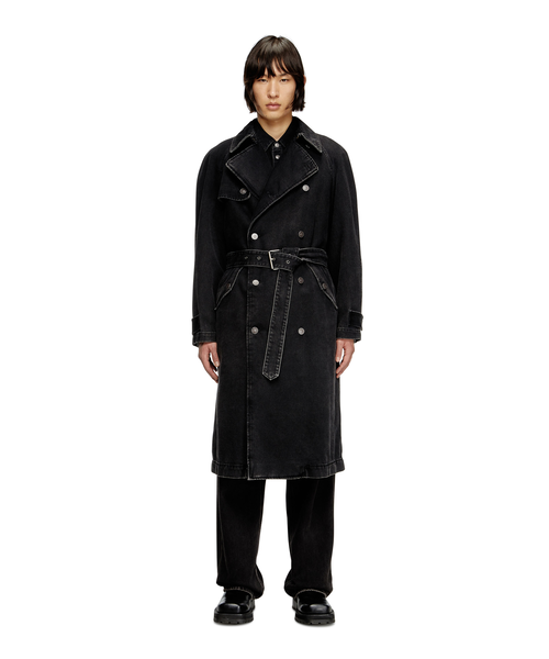 メンズ コート デニム D-DELIRIOUS-D JACKET｜ディーゼルの通販｜&mall