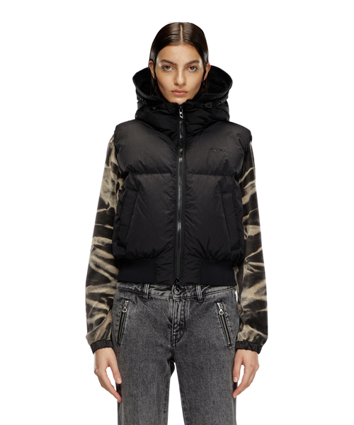 DIESEL ダウンベスト レディース レディース ダウンジャケット ダウンベスト｜ディーゼルの通販｜&mall