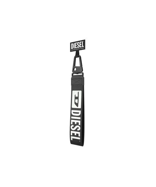【新品未使用品】DIESEL マットブラックスマホストラップ DIESEL 送料無料 ディーゼル iPhone 14 Plus ケース アイフォン