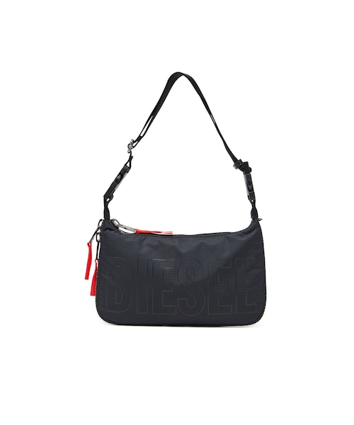 美品✧DIESEL ディーゼル BIG ラバー ロゴ ショルダーバッグ ブラック DIESEL ブラック ショルダーバッグ 【公式通販】