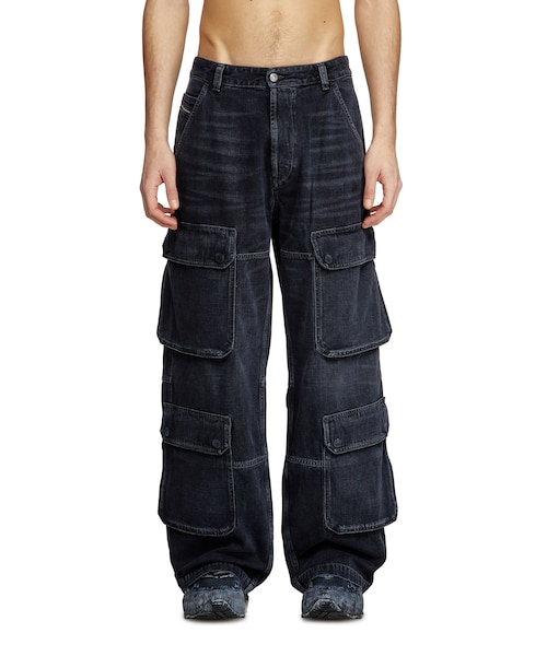 【新品未使用品】DIESEL D-TOUCH-CARGO グレー 32 メンズ デニムパンツ D-TOUCH-CARGO｜ディーゼルの通販｜&mall（アンド