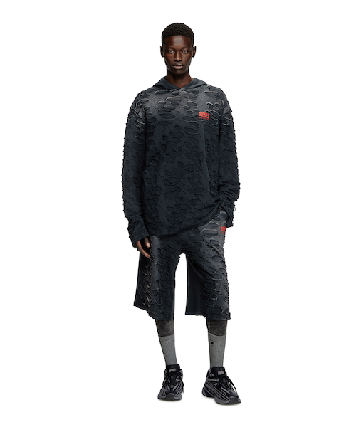 メンズ フーディーTシャツ T-CRANE-LS-HOOD｜ディーゼルの通販｜&mall