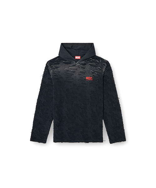 メンズ フーディーTシャツ T-CRANE-LS-HOOD｜ディーゼルの通販