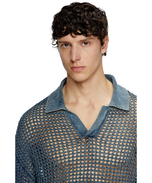 メンズ 長袖ポロプルオーバー K-SQUARED｜ディーゼルの通販｜&mall