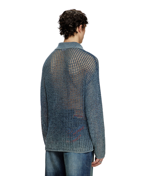 定価75,900円　Diesel 長袖ポロプルオーバー K-SQUARED DIESEL｜メンズ 長袖ポロプルオーバー K-SQUARED | Rakuten