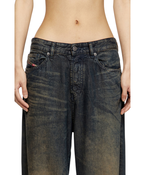 パンツ DIESEL RELAXED 1996 D-SIRE-S2 Women's Relaxed Jeans | Black/Dark grey | Diesel 1996 D-Sire