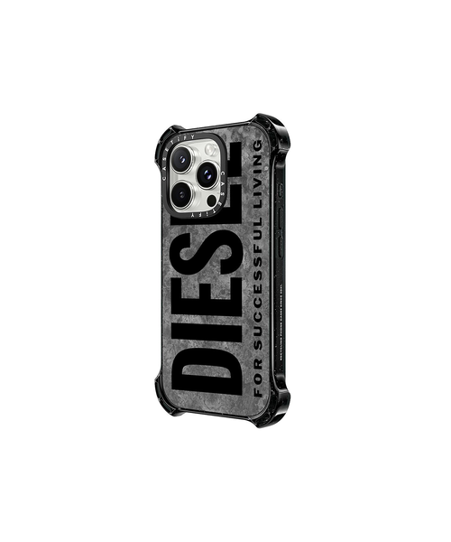 【新品】DIESEL casetify コラボ　iPhone16 pro ケース Diesel x CASETiFY iPhone 16 Pro ケース | ブラック | FARFETCH JP