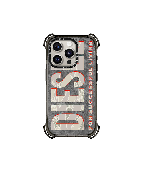 CASETiFY x DIESEL iPhone15 ケース DIESEL + CASETIFY アイフォンケース IPHONE 15 PRO 対応