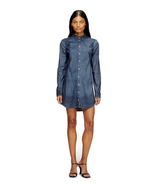 ウィメンズ デニムシャツドレス DE-EAZY DRESS-S｜ディーゼルの通販