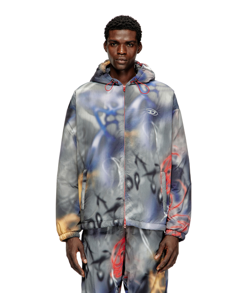 メンズ フード付きジャケット J-MIRR｜ディーゼルの通販｜&mall