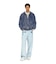 メンズ ジップアップパーカー S-BOXT-HOOD-ZIP-DEN