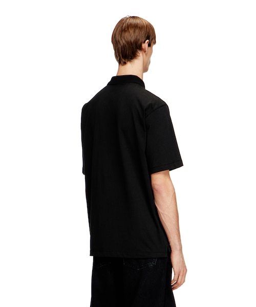 メンズ ハーフジップポロシャツ T-VOR-OD｜ディーゼルの通販｜&mall