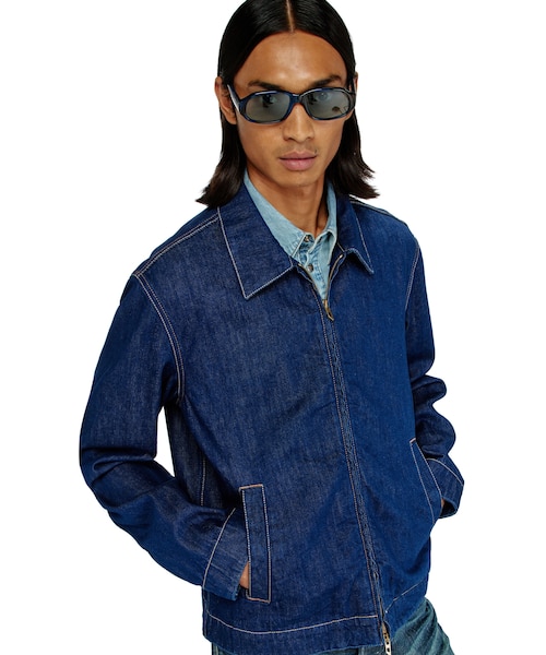 メンズ デニムジャケット D-ROHE|ディーゼルの通販|&mall(アンド メンズ デニムジャケット D-ROHE|ディーゼルの通販|&mall(アンド