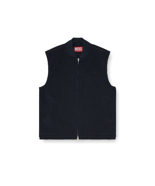 diesel スリーブレスジャケット メンズ スリーブレスジャケット J-TYPE-CO-SL｜ディーゼルの通販