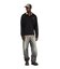 メンズ フード付き長袖Tシャツ T-BOXT-LS-HOOD-CHECK