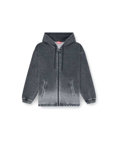 メンズ ジップアップパーカー S-HERMY-ZIP｜ディーゼルの通販｜&mall