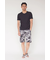 R by TORNADO MART∴ストレッチリブクルーネックTシャツ