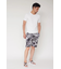R by TORNADO MART∴ストレッチリブクルーネックTシャツ