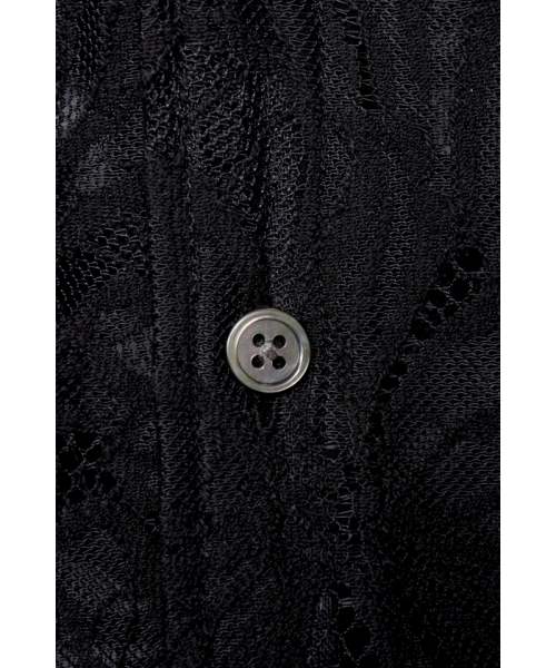 TORNADO MART∴エキゾチックリーフラッセルレース7分袖シャツ