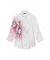 TORNADO MART∴オーナメントフラワープリント7分袖シャツ