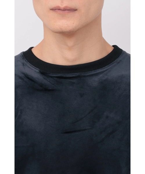 トルネードマート（TORNADO MART）/TORNADO MART∴ベロアコンビオーバーカットソー TORNADO MART∴ベロアコンビオーバーカットソー｜トルネードマートの