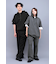 R by TORNADO MART∴スムース2タックワイドパンツ