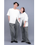 R by TORNADO MART∴フェイクツーピースルーズTシャツ