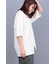 R by TORNADO MART∴フェイクツーピースルーズTシャツ