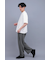 R by TORNADO MART∴フェイクツーピースルーズTシャツ