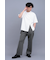 R by TORNADO MART∴フェイクツーピースルーズTシャツ