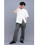 R by TORNADO MART∴フェイクツーピースルーズTシャツ