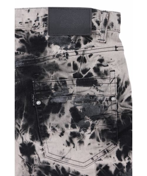 TORNADOMART∴クラックケミカルブリーチスキニーデニム｜トルネード