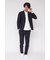 HIGH STREET∴4WAYバーク柄ノーカラージャケット