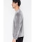 HIGH STREET∴壁柄ベロアVネック長袖Tシャツ
