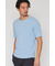 HIGH STREET∴ケーブル柄クルーネック半袖Ｔシャツ