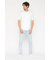 HIGH STREET∴ROUGHプリント鹿の子クルーネック半袖Ｔシャツ
