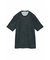 HIGH STREET∴ROUGHプリント鹿の子クルーネック半袖Ｔシャツ