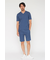 HIGH STREET∴ジオメトリックボーダーVネック半袖Tシャツ