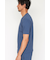 HIGH STREET∴ジオメトリックボーダーVネック半袖Tシャツ