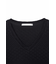 HIGH STREET∴ジオメトリックボーダーVネック半袖Tシャツ